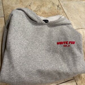 White Fox Boutique Light Gray Womens Sweater